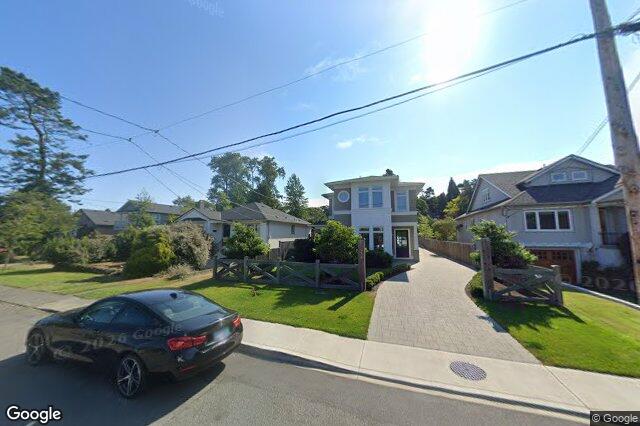 Street view of 575 St. Patrick St, Oak Bay