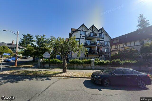 Street view of 202 – 1246 Fairfield Rd, Victoria