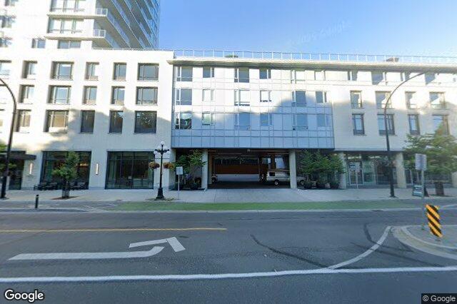 Street view of 1303 – 777 Belleville St, Victoria