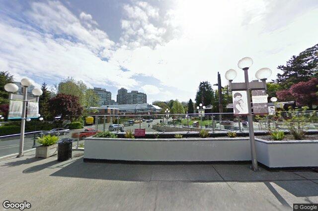 Street view of 1202 – 777 Belleville St, Victoria