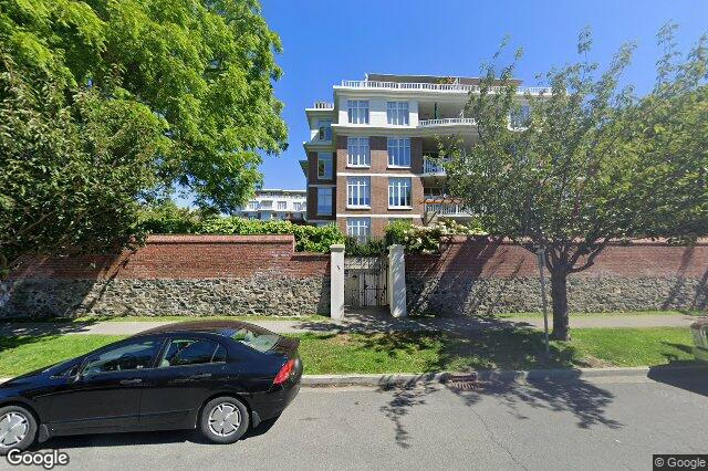 Street view of 412 – 999 Burdett Ave, Victoria