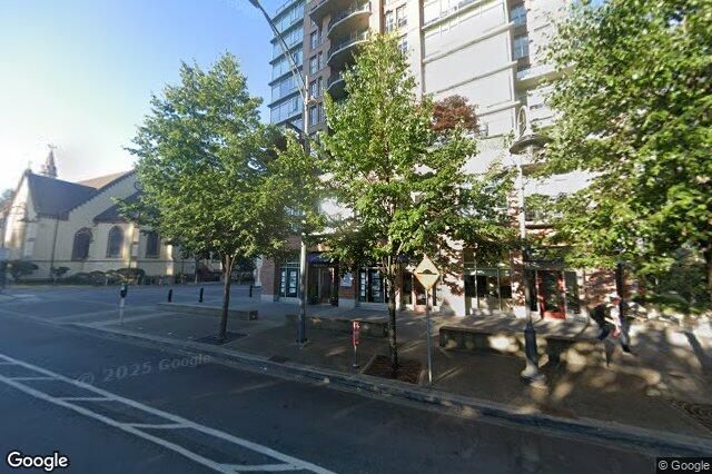 Street view of N607 – 737 Humboldt St, Victoria