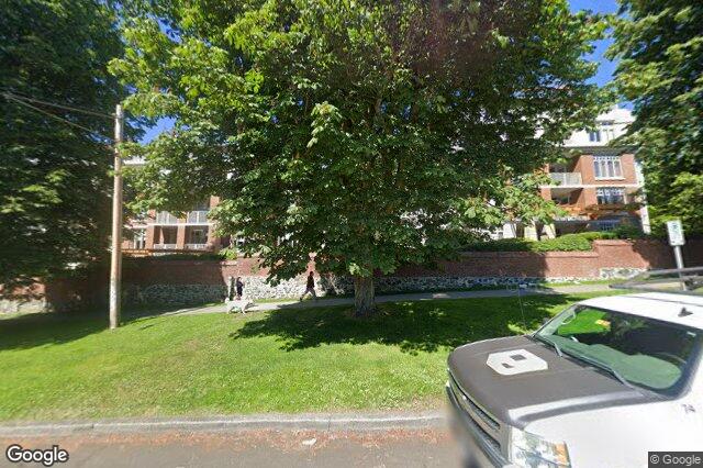 Street view of 508 – 999 Burdett Ave, Victoria