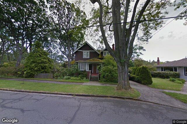 Street view of 1353 Craigdarroch Rd, Victoria