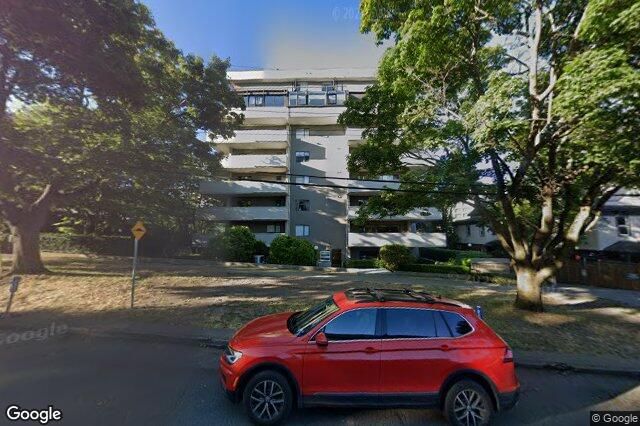 Street view of 101 – 821 Burdett Ave, Victoria
