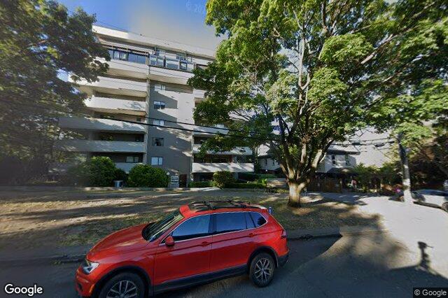 Street view of 805 – 819 Burdett Ave, Victoria