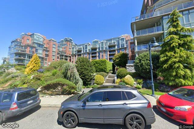 Street view of 631 – 21 Dallas Rd, Victoria