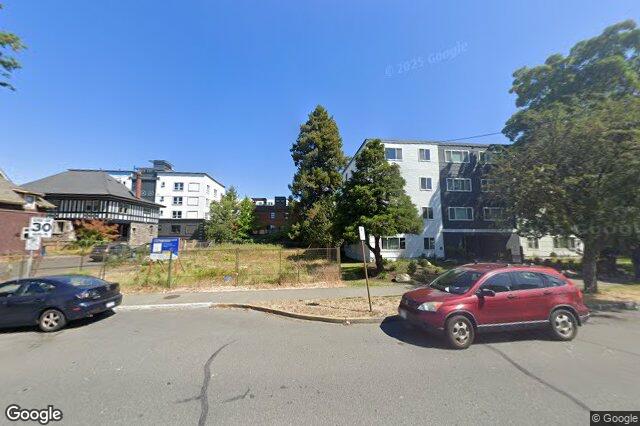 Street view of 108 – 1149 Rockland Ave, Victoria