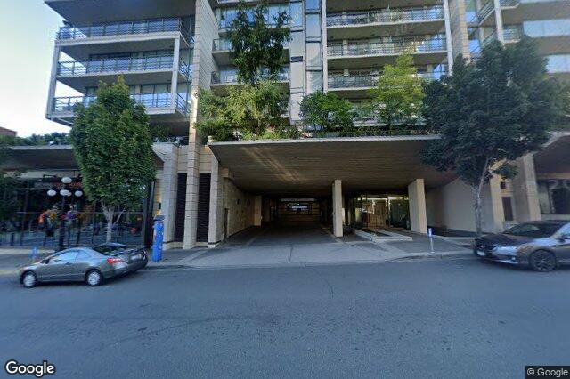 Street view of 607 – 708 Burdett Ave, Victoria