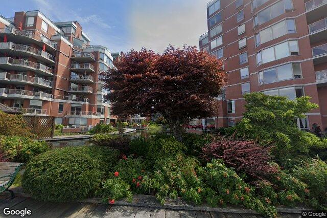 Street view of 802 – 630 Montreal St, Victoria