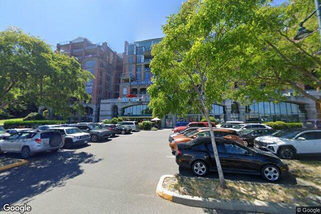 Street view of 323 – 21 Dallas Rd, Victoria