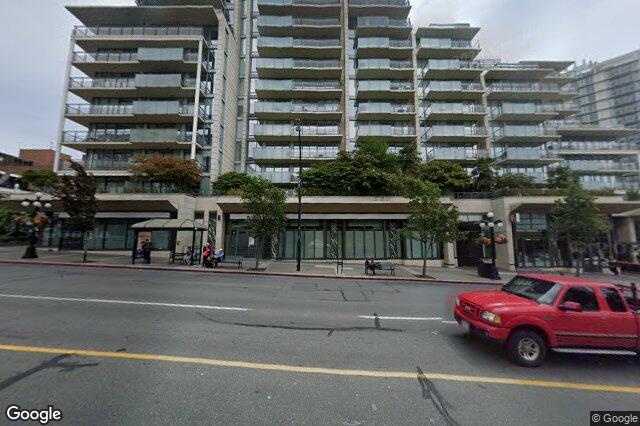 Street view of 806 – 707 Courtney St, Victoria