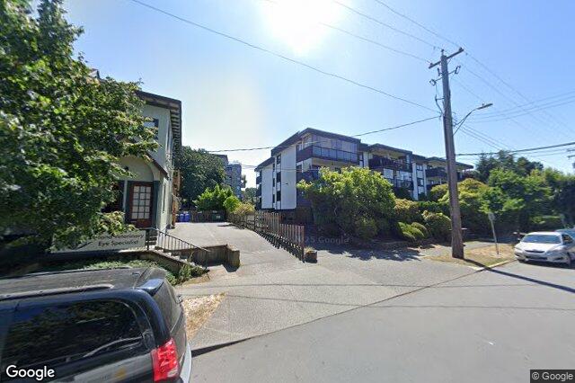 Street view of 302 – 1039 Linden Ave, Victoria