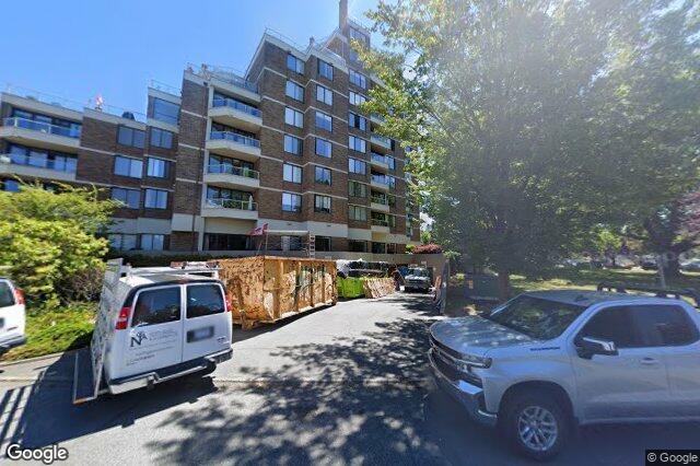 Street view of 1102 – 225 Belleville St, Victoria