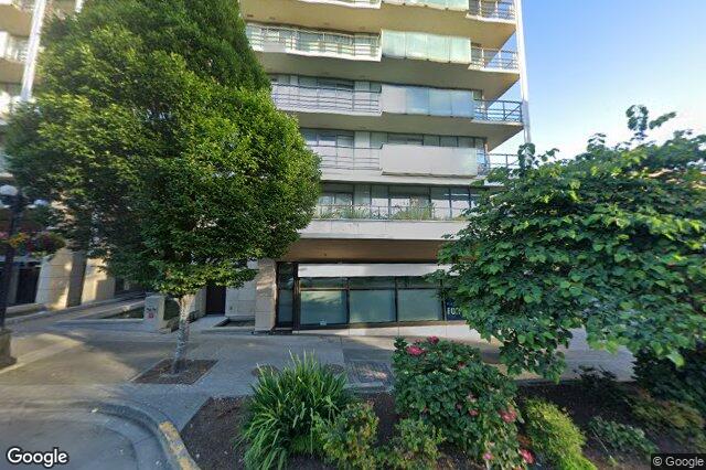 Street view of 1105 – 707 Courtney St, Victoria