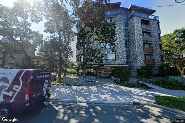 Street view of 506 – 1201 Fort St, Victoria