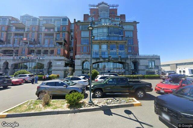 Street view of 903 – 21 Dallas Rd, Victoria