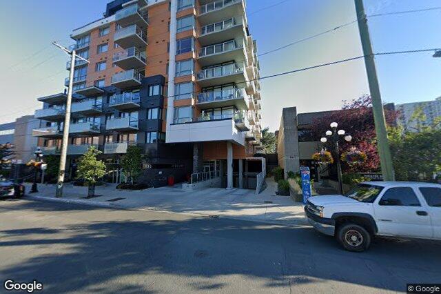 Street view of 609 – 838 Broughton St, Victoria
