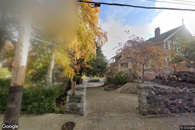 Street view of 1741 Rockland Ave, Victoria