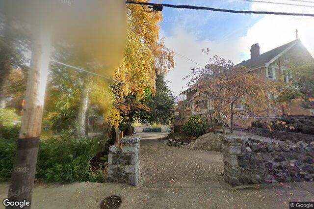 Street view of 1739 Rockland Ave, Victoria
