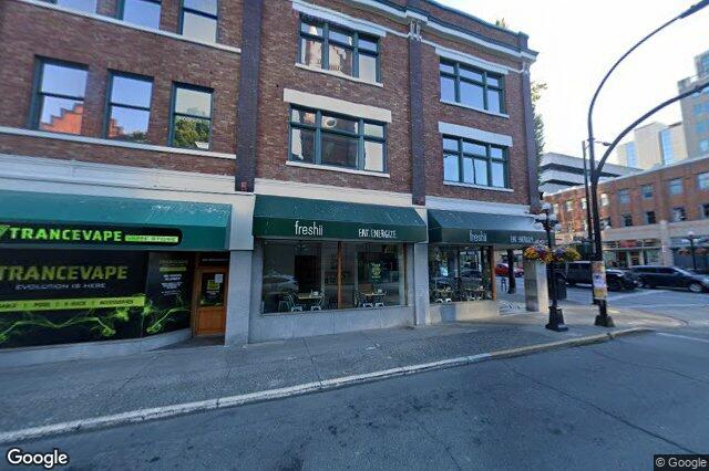 Street view of 201 – 1012 Douglas St, Victoria