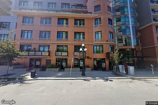 Street view of 707 – 1029 View St, Victoria