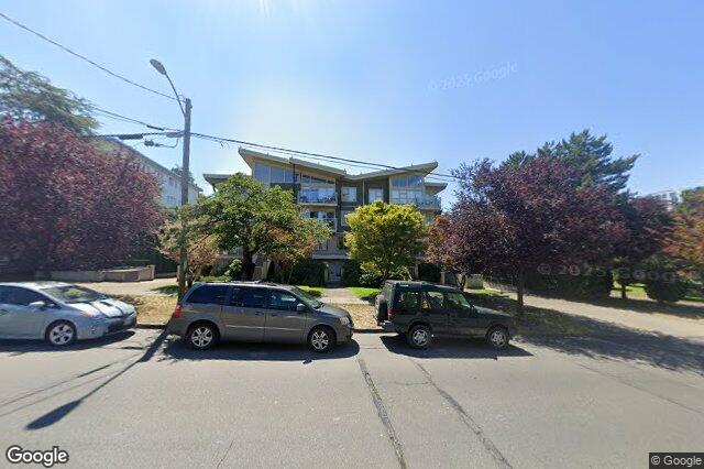 Street view of 206 – 1155 Yates St, Victoria