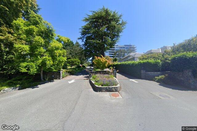 Street view of 405 – 1033 Belmont Ave, Victoria