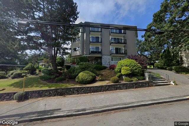 Street view of 110 – 1400 Newport Ave, Oak Bay