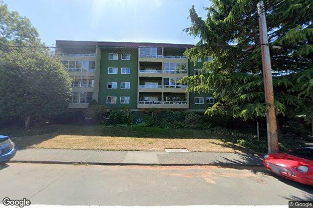 Street view of 201 – 1235 Johnson St, Victoria