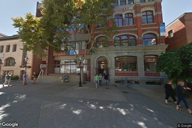 Street view of 203 – 31 Bastion Sq, Victoria