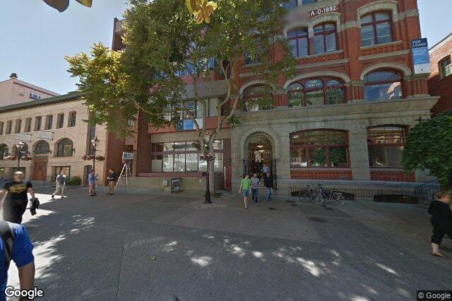 Street view of 103 – 31 Bastion Sq, Victoria