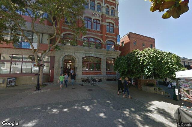 Street view of 200 – 31 Bastion Sq, Victoria