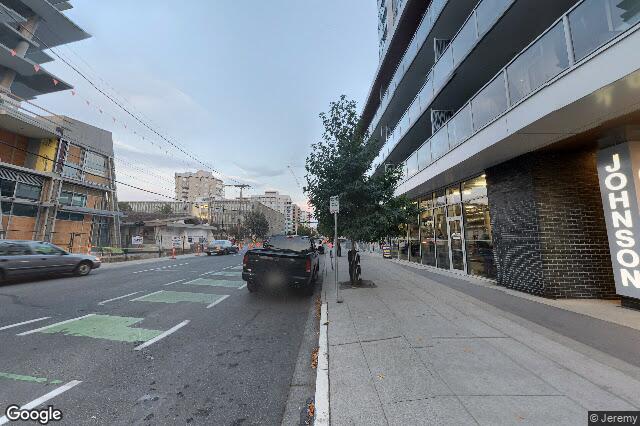 Street view of 713 – 989 Johnson St, Victoria