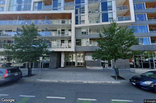 Street view of 1202 – 989 Johnson St, Victoria