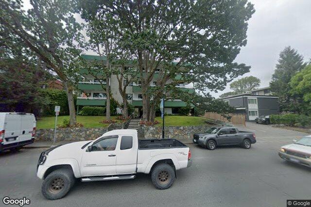 Street view of 105 – 2125 Oak Bay Ave, Oak Bay