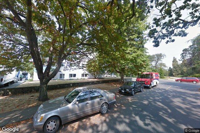 Street view of 107 – 1419 Stadacona Ave, Victoria
