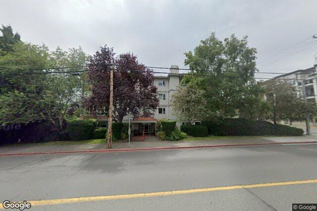 Street view of 103 – 1807 Oak Bay Ave, Victoria