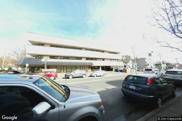 Street view of 102 – 1831 Oak Bay Ave, Victoria