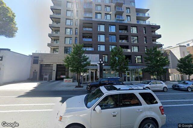 Street view of 1804 – 845 Johnson St, Victoria