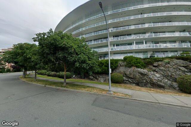 Street view of 110 – 68 Songhees Rd, Victoria