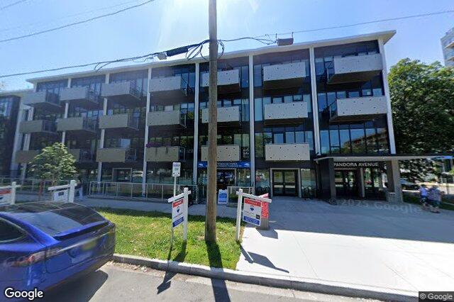 Street view of S314 – 1411 Cook St, Victoria