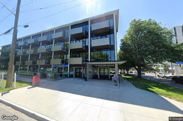 Street view of S317 – 1411 Cook St, Victoria
