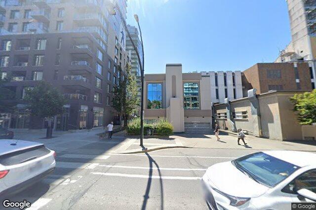 Street view of 1401 – 845 Johnson St, Victoria