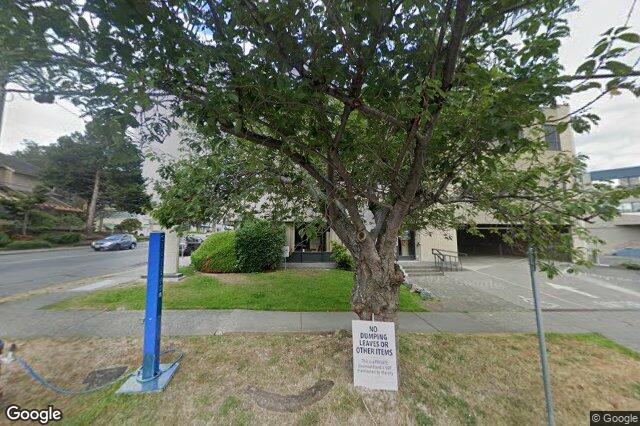 Street view of 301 – 1640 Oak Bay Ave, Victoria