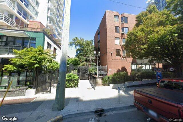 Street view of 1606 – 845 Johnson St, Victoria