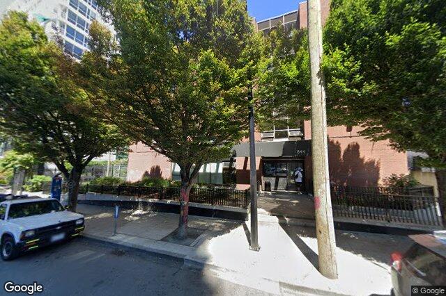 Street view of 902 – 845 Johnson St, Victoria