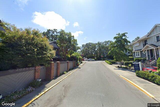 Street view of 1524 Yale St, Oak Bay