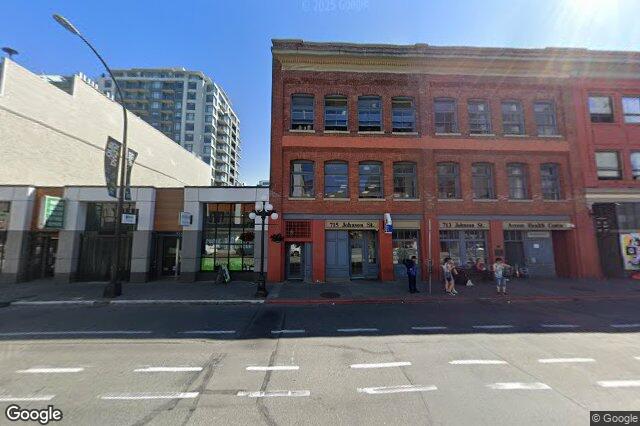 Street view of 705-711 Johnson St, Victoria