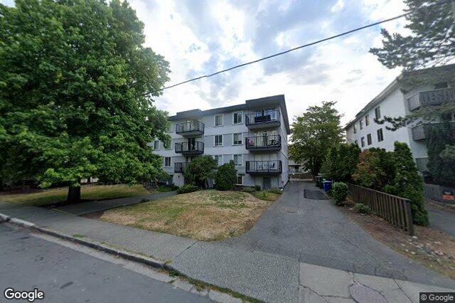 Street view of 307 – 1610 Jubilee Ave, Victoria